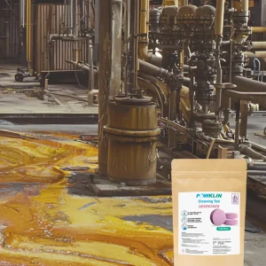 Powklin Degreaser - Aplikasi Penggunaan - Industrial Cleaning
