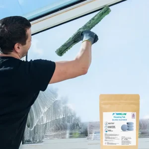 Powklin Glass Cleaner - Aplikasi Penggunaan - Window and Glass Cleaning
