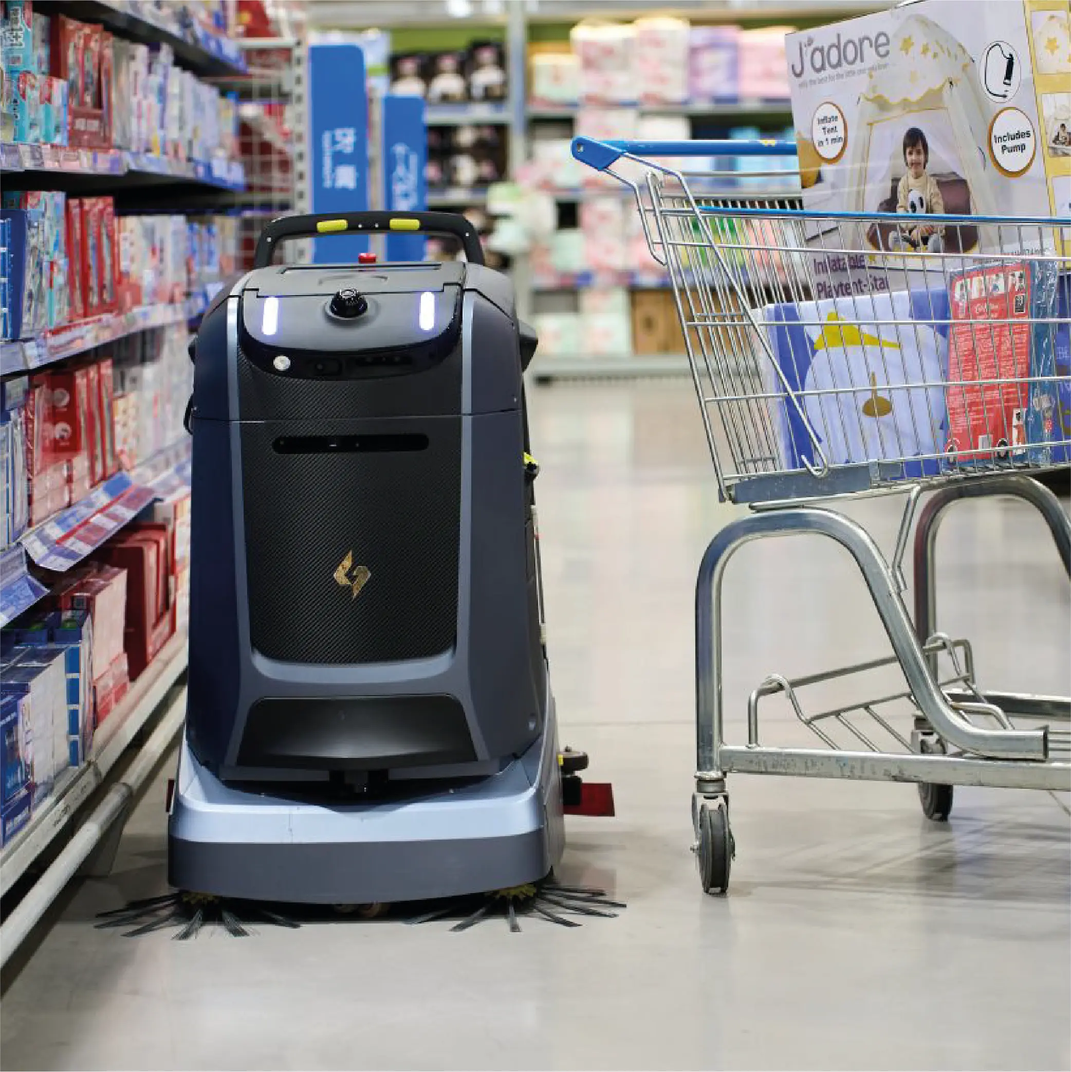 Cleaning Robot Scrubber Sweeper